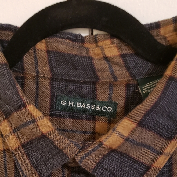 Vintage plaid button down shirt - Picture 2 of 2